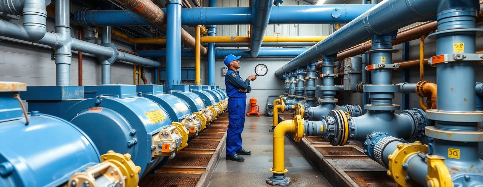 Pipes, Valves and Pumps