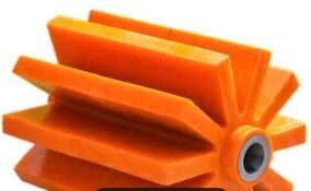 Polyurethane pump impeller